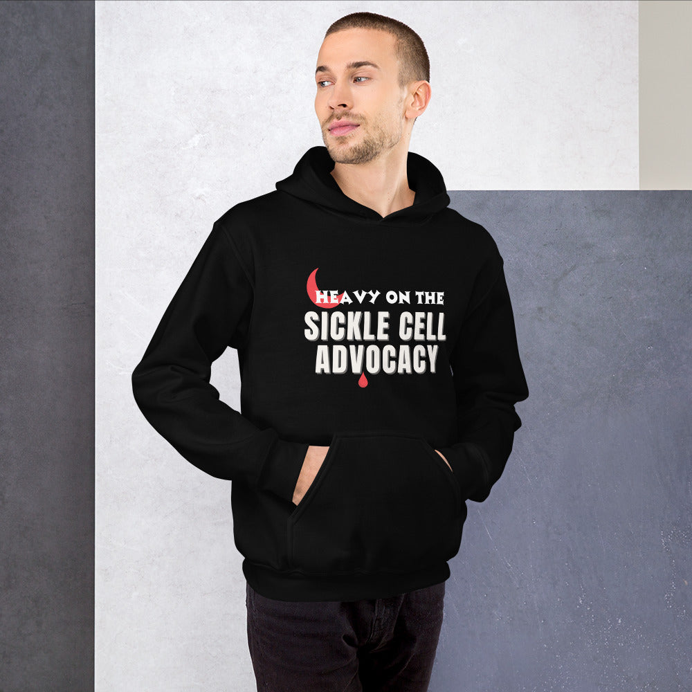 Heavy on the Sickle Cell Advocacy Unisex Hoodie