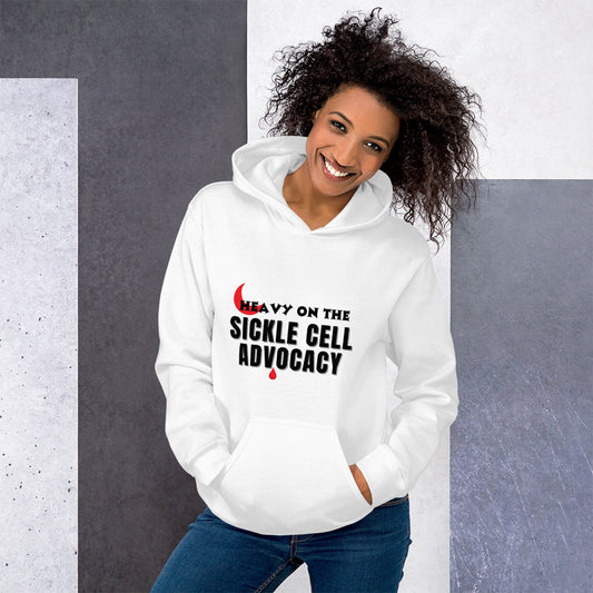 Heavy on the Sickle Cell Advocacy Unisex Hoodie